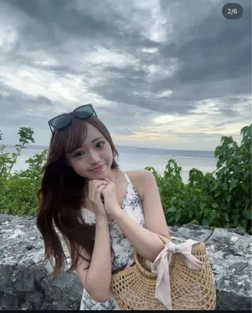 꽃무늬 모테 원피스
