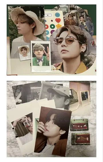 BTS V 시즌 그리팅 2021 랜덤 사진 BE 트레이딩 카드 포스카