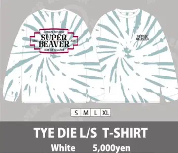 SUPER BEAVER TYE DIE L/S T-SHIRT