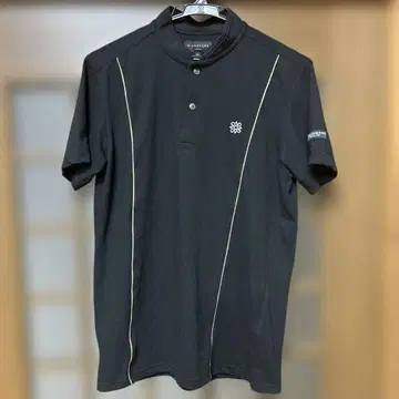 ST ANDREWS 블랙 피케 셔츠 M
