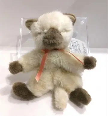모이유 MONSEUIL 봉제 인형 샴 고양이 네코 고양이 레트로