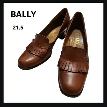 BALLY 발리 펌프스 프린지 21.5 브라운