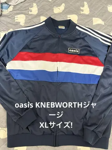 초레어 XL! oasis KNEBWORTH 1996 저지 네이비 오아시스