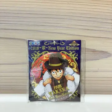 원피스 ONEPIECE 2018 동료 캔뱃지 루피 해적 봉투