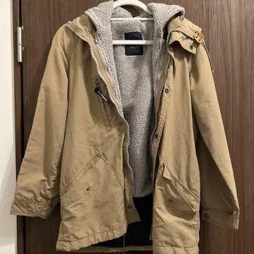 Antgauge 베이지 마운틴 후드티