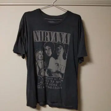 NIRVANA 콘서트 티셔츠 1993년