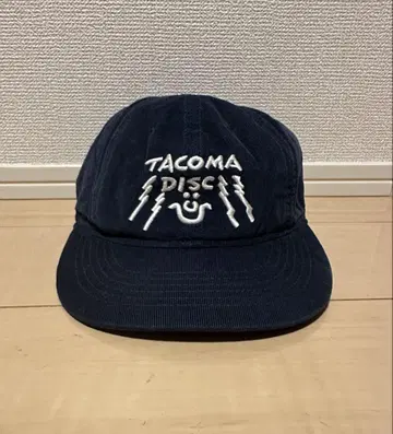 TACOMA FUJI 자수 로고 캡 네이비