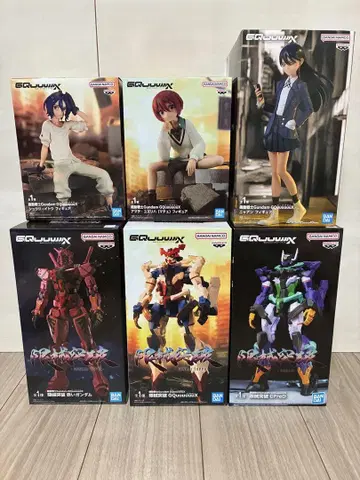 기동전사 Gundam GQuuuuuuX 프라이즈 피규어 세트