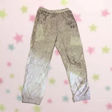 igusa Lo-fi girl cotton sweatpants