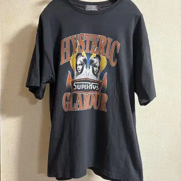 즉시 완판 아이템 HYSTERIC GLAMOUR 그래픽 티셔츠 XL
