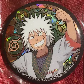 NARUTO 한정판 홀로그램 캔뱃지 꽃창문 어린 시절 지라이야