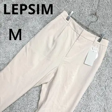 2679 새상품 렙심 슬림 레그 테이퍼드 팬츠 M 베이지 예쁜 스타일