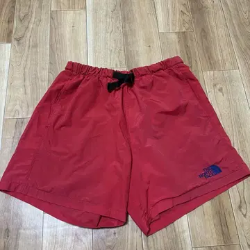 희귀 컬러 THE NORTH FACE 레드 숏팬츠 LL
