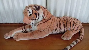호랑이 봉제 인형 등신대