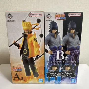 제일복권 NARUTO 이어지는 불의 의지 A상 나루토 B상 사스케 피규어