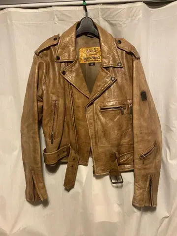 Belstaff Black Prince 가죽 라이더 자켓