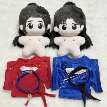 산하령 봉제 인형 10cm 주자서 온객행