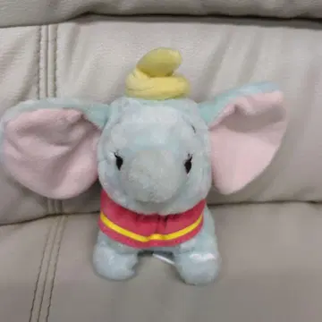 디즈니 덤보 인형 배지 키링 Disney 봉제 인형