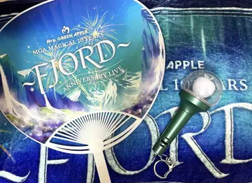 미세스 fjord 타월 부채 미니어처 응원봉