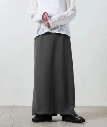 <MARW UNITED ARROWS> 하이웨스트 맥시 스커트 38