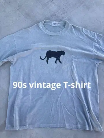 90s vintage 티셔츠 BLACK Panther