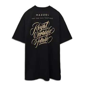 MAZZEL 'Royal Straight Flush' T셔츠 M 사이즈