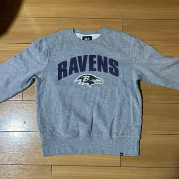 47 RAVENS 그레이 맨투맨 M