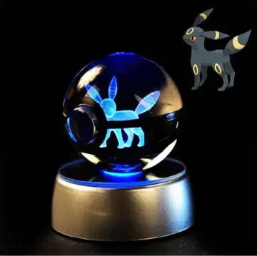 포켓몬 3D 크리스탈 볼 [ 블래키 ]
