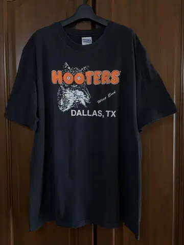 HOOTERS 후터스 USA 싱글 스티치 티셔츠 XXL