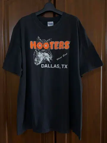 HOOTERS 후터스 USA 싱글 스티치 티셔츠 XXL