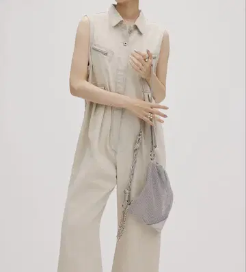 MEDI GRUNGE DENIM WIDE ROMPERS