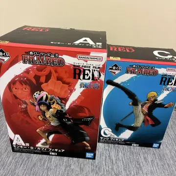 ONE PIECE FILM RED 피규어 세트 A상 루피 C상 상디