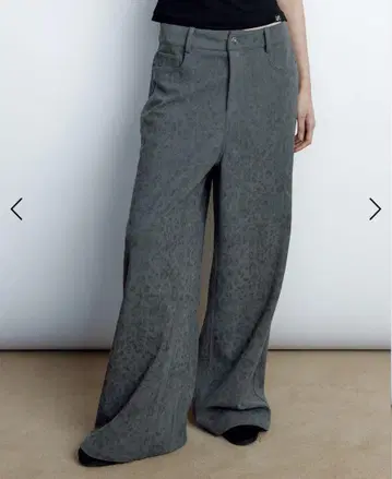 LEOFARD WIDE PANTS ROUGHNECK