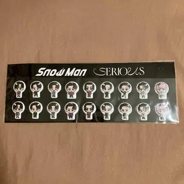 Snow Man SERIOUS 혜택 스노푸쿠 씰