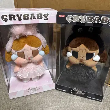 CRYBABY SHINY SHINY 시리즈 봉제 인형 popmart