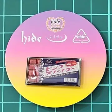 [선착순] hide 핀즈 캡슐 핑크 스파이더