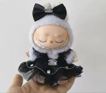 labubu 라부부 의류 블랙 원피스