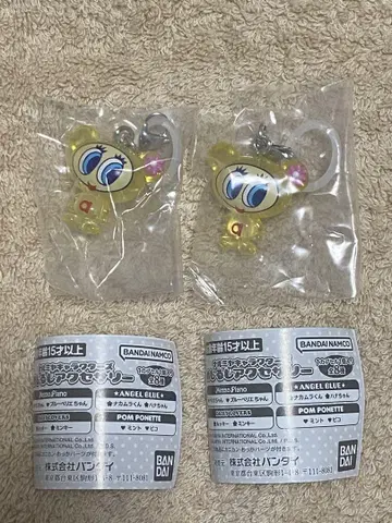 미개봉 새상품 나루미야 캐릭터즈 메지루시 액세서리 하나 짱 2개 세트