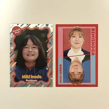 [익명 배송] 요시모토 콜레카 붉은 생강 이나다 미키 2장 세트