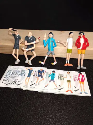 탁구 피규어 마쓰모토 다이요 풀 컴프 5개 세트