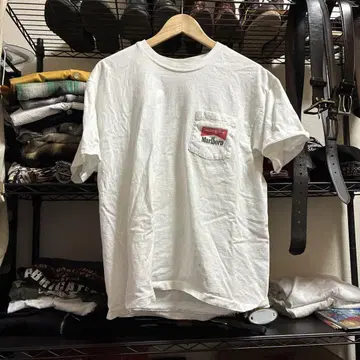 90년대 Marlboro 백 프린트 티셔츠 L 사이즈