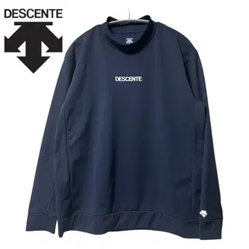 DESCENTE 데상트 모크넥 골프 네이비 M