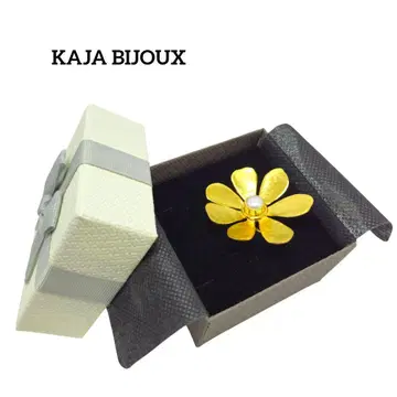 [완판템] KAJA BIJOUX 반지 플라워 K22GP 프리