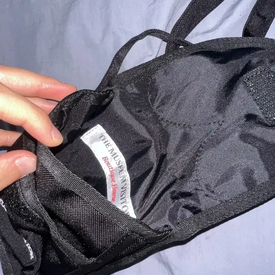 【 THE MUSEUM VISITOR 】韓国★人気★ARCHIVE PRINTED MINIBAG THE MUSEUM VISITOR | 더뮤지엄비지터 The Museum Visitor Mini