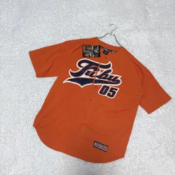 택 포함 새상품! Fubu 후부 베이스볼 셔츠 넘버링 05 B계