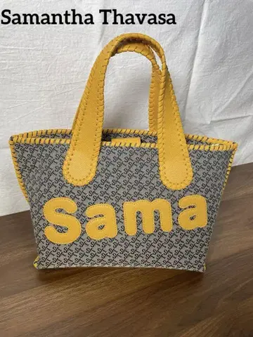 Samantha Thavasa STJacquard 사마타바 토트 백