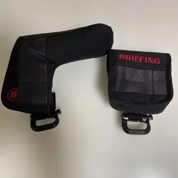 BRIEFING 퍼터용 골프헤드커버 블랙