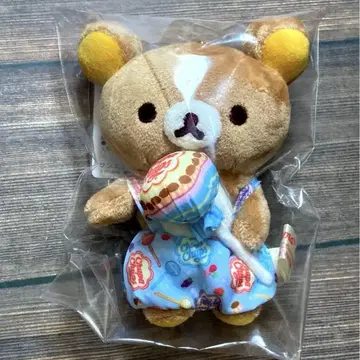 리락쿠마 츄파춥스 매달린 봉제인형 미사용품 LOFT
