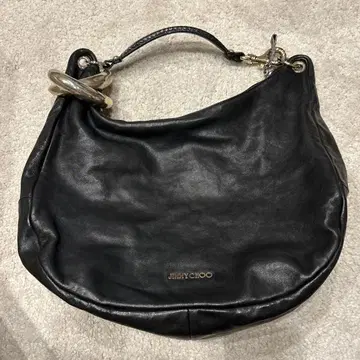 JIMMY CHOO 블랙 숄더백