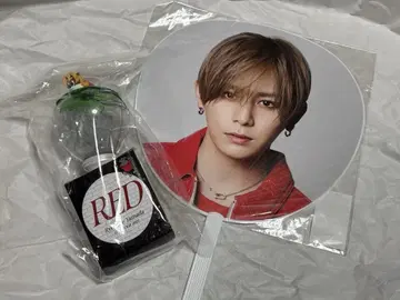 야마다 료스케 부채 응원봉 RED